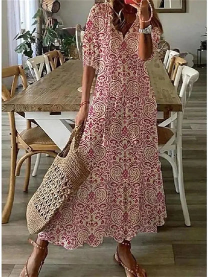Juillet | Robe d'été maxi