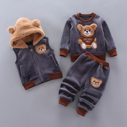 Ensemble bébé à trois parties